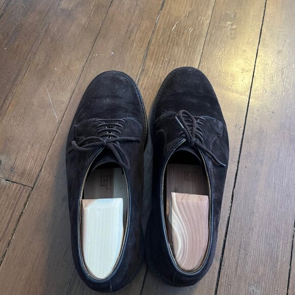 Trickers Robert Derby in Coffee Suede Size 7UK - Picture 2 of 3